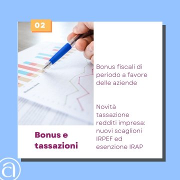 Bonus e Altre Misure